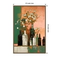 thumbnail image 5 of Amanti Art Bottles And Flowers Framed Canvas Wall Art Print, 5 of 9