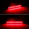 thumbnail image 6 of GTINTHEBOX 2X Red Rear LED Red Side Marker Light Reflectors For 1994 1995 1996 1997 1998 Ford Mustang, 6 of 10
