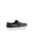 thumbnail image 3 of Slip On Glitter Women's Sneakers in Black, 3 of 3