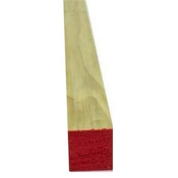 1" x 36" Poplar Square Dowel Machined For Close Tolerance, Pack of 4
