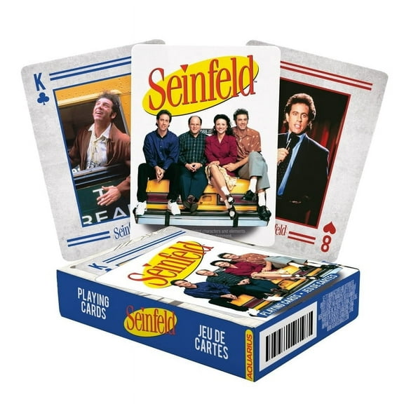 Seinfeld Photos (Kramer, Jerry, George, Elaine) Playing Cards by AQUARIUS