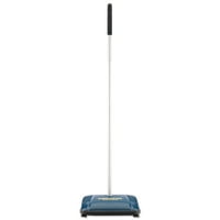 Oreck Commercial Restaurateur Sweeper, Blue, 12 1/2 x 8 x 43 1/2