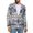 Geometric Print, variant on Uorisanigo White Polka Dots Mens Casual Blazer Soft One Button Mens Knit Blazer Jacket Casual Regular Fit Long Sleeve Soft Sport Coats Stretch Stylish for Men Size XS