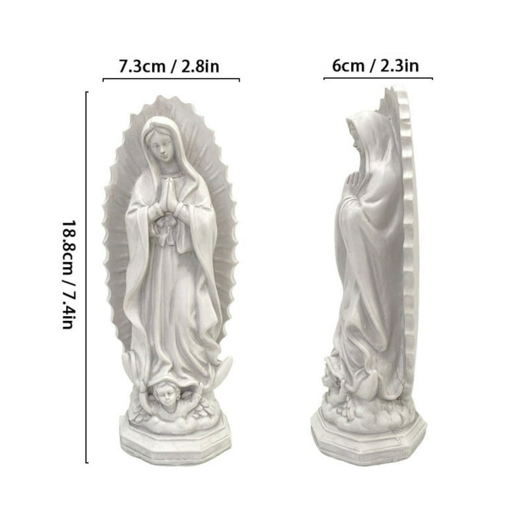 Catholic Religious Figurines 7 Inch Our Lady Of Guadalupe Statue ...