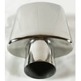 thumbnail image 4 of Exhaust Tip 6.0 X 2.25" Outlet 9.0" Long 2.50" Inlet Rolled Oval Angle Polished Stainless Steel WOA6002509-250-SS Wesdon Exhaust Tip, 4 of 8