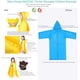 thumbnail image 4 of Poncho para niños Chubasquero con capucha Durable Impermeable Capa de lluvia portátil para niños Niñas Amarillo M BANYUO Hogar, 4 of 6