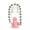 Pink, variant on Luminous Mini Ghost Keychain Pendant, Cute Spooky Pocket-Sized Halloween Glowing Decorations, Rustproof Waterproof Ring Clasp Backpack Accessory for Purse Bag Daily Decor Layout