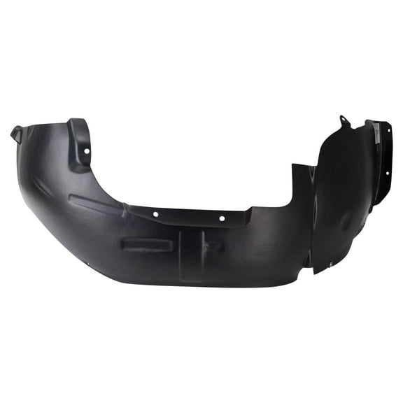 TRQ Front Right Inner Fender Liner Black Passenger Side Fits Select 2007-2012 Dodge Caliber CH1251131