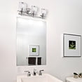 thumbnail image 2 of Designers Fountain 6693-CH Essence 3 Light Bath Bar, Chrome, 2 of 5