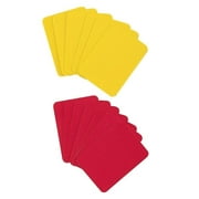 New Champion Sports Soccer Officials Referee 1 RED, 1 YELLOW Penalty CARDS RWCD