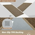 thumbnail image 2 of Kitchen Runner Rugs 24"x72", Non-Slip Kitchen Mats for Floor, Super Absorbent and Stain Resistant Kitchen Rug, Machine Washable Rugs for Kitchen, Hallway, Laundry & Sink, Taupe, 2 of 8