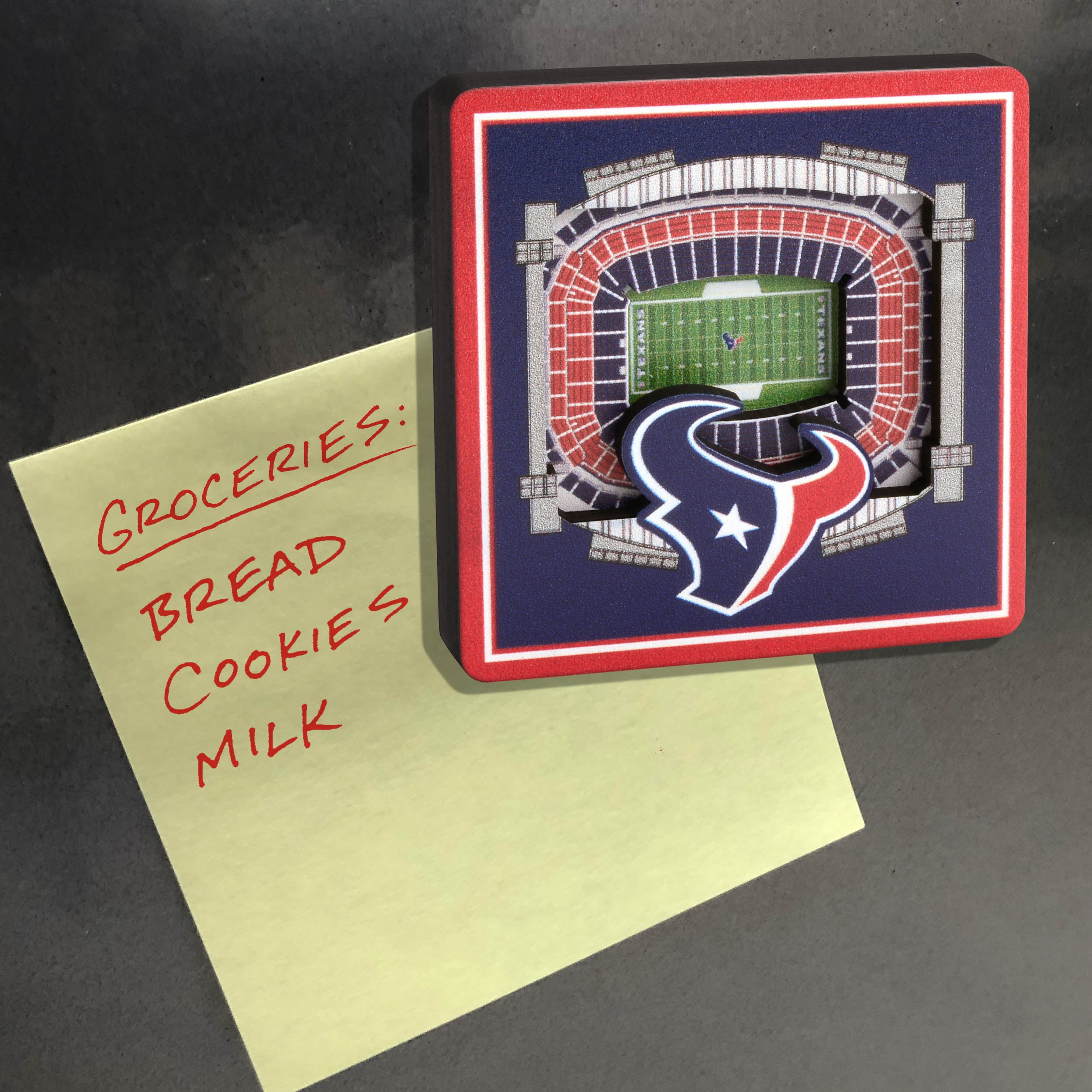 YouTheFan NFL Houston Texans 3D StadiumView Magnet
