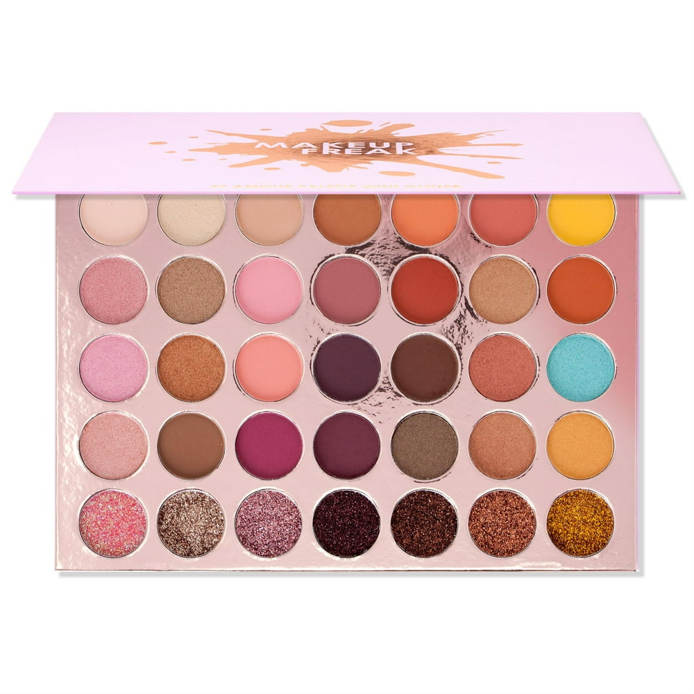 Makeup Freak Amour 35 Color Pigmented Eyeshadow Palette with Glitter