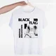 thumbnail image 2 of Camiseta de manga corta con cuello redondo para hombre y mujer, camisa con estampado de Henry Rollins, banda de Punk Rock, bandera negra, moda informal de verano, 2 of 4