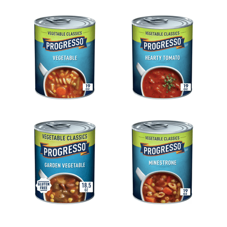 Progresso Hearty Soup 8-Pack – A Variety of Nutritious & Delicious Soups for Every Taste
