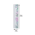 thumbnail image 3 of 1pc Oil Painting Style Purple Flower Ruler, 3 of 4