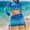 Blue, variant on Womens Bikini Sets Two Piece - High Waisted Tummy Control Swim Suits Modest Bathing Suit for Beach