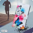 thumbnail image 5 of Allytechgroup iPhone 7 / 8 / SE 2022 & 2020 Case Wallet Cover with Card Holder, Flip Phone Case for Apple iPhone SE with Magnetic Closure Stand & RFID Blocking Case for Women Men, Blue Butterfly, 5 of 6