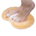 thumbnail image 4 of YAOMOBB Multi-use Bath Mat Shower Foot Massager Non Slip Mat Suction Cup Design Multifunctional Bath Massage Brush, 4 of 7