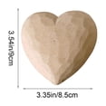 thumbnail image 3 of Cute Animal Wooden Ornament, DIY Paintable Home Desktop Decoration, Unfinished Wooden Blank Carving Material for Creative Art Projects and Personalized Home Accents, 3 of 6