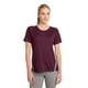 thumbnail image 1 of Camiseta de competidora PosiCharge Colorblock de Sport-Tek para mujer. LST351 Granate/ Plata deporte-tek LST351, 1 of 1