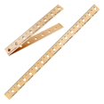 thumbnail image 1 of 30 Inch Wooden Plant Ruler, Foldable Seed Planting Ruler with Holes, 1 of 5