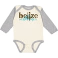 thumbnail image 3 of Inktastic Belize Country Grunge Shirts Boys or Girls Long Sleeve Baby Bodysuit, 3 of 5