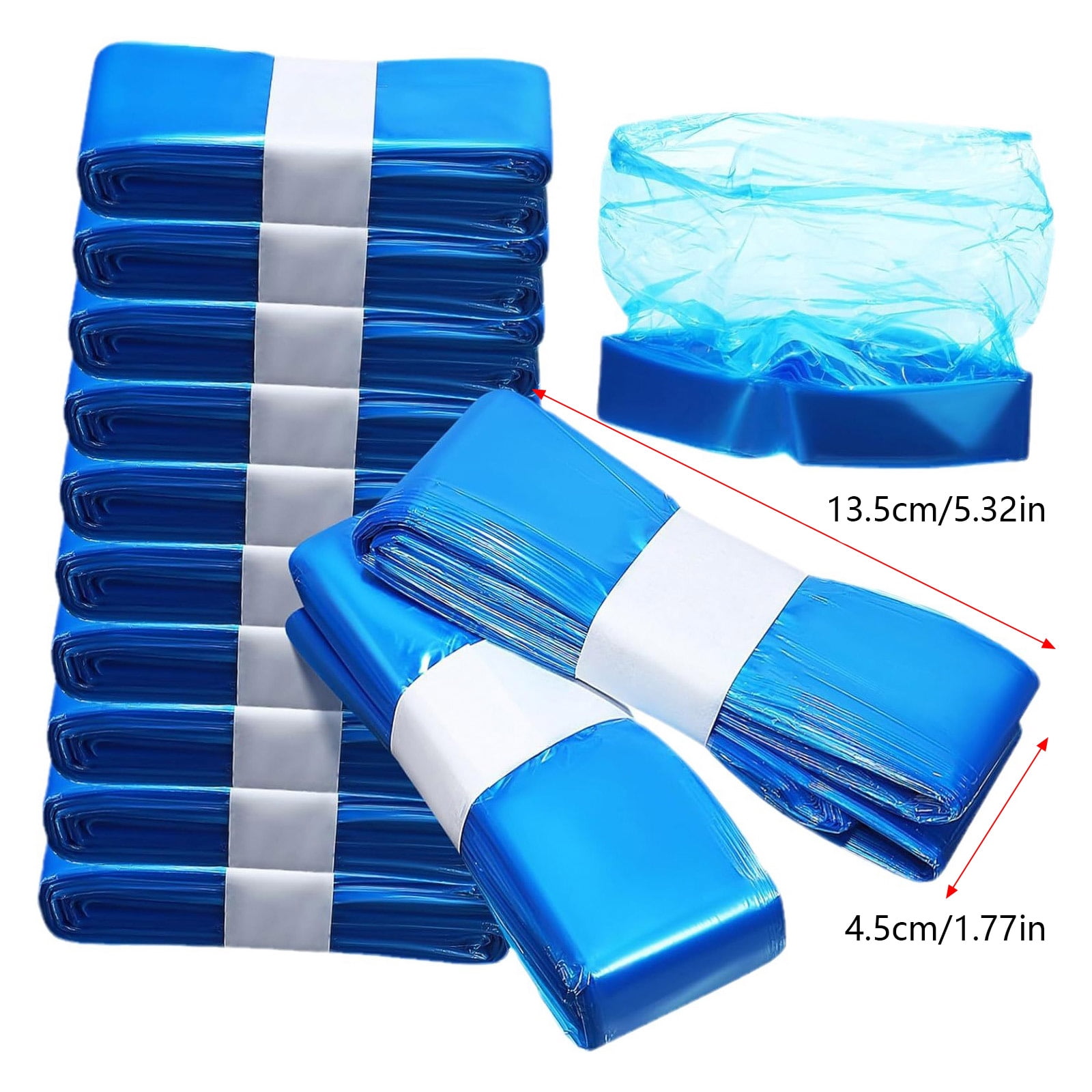 Upgrades Diaper Trash Refill Bags set Smell Blocking Layers Baby Diaper Pail Refill Cartridges Odor Sealing Bags 8pcs