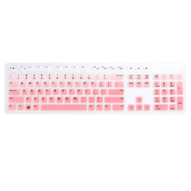 Miangastore 1 Pce Housse de Protection en Silicone Compatible pour Clavier Filaire Dell KB216