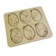 thumbnail image 2 of Tablero ocupado Montessori de madera Habilidad básica Vida Círculo de animales Habilidad de aprendizaje sin Juguete Material didáctico para Baoblaze Material de tablero ocupado, 2 of 8