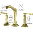 thumbnail image 5 of Pfister LG49RH1C Rhen 8" Widespread Bathroom Faucet in Polished Chrome, 5 of 6