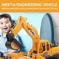 thumbnail image 5 of Twfbrm Excavator Toys for Kids, Toddler Toys Construction Engineering Vehicle Toy with Moveable Claw, Large Vehicle Inertia Truck Interactive Educational Toy Gifts for Age 3-12 Boys, 5 of 8