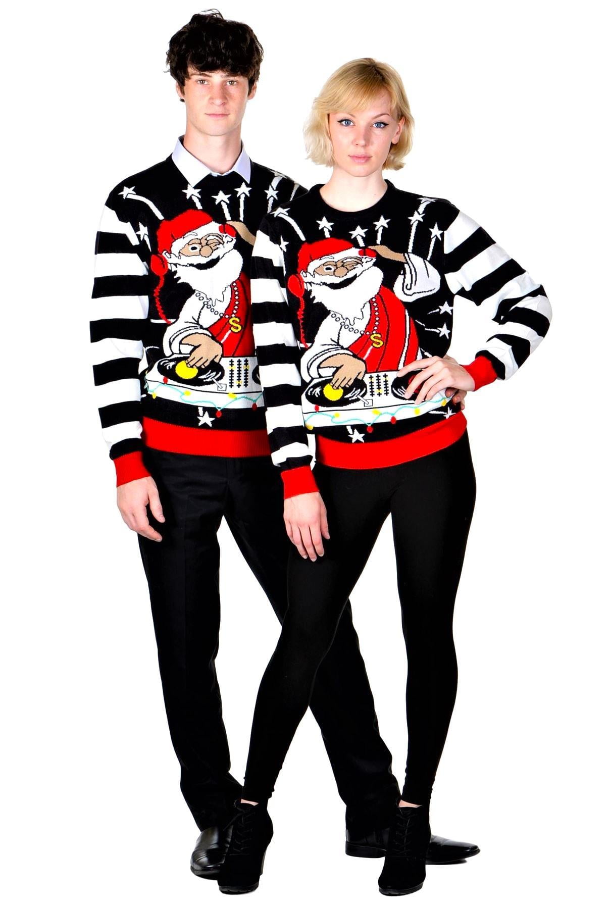 Kesis Men's Ugly Christmas Sweater, Long Sleeve Crew Neck Acrylic