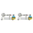 thumbnail image 1 of 2X Mini Motor Stirling Mini Generador Mini Turbina Externa Modelo de Motor de Vapor Educación Suministros, 1 of 8