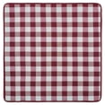 thumbnail image 4 of Buffalo Check Plaid Throw Pillow Covers - Burgundy - 18-in x 18-in - Set of Two, 4 of 5