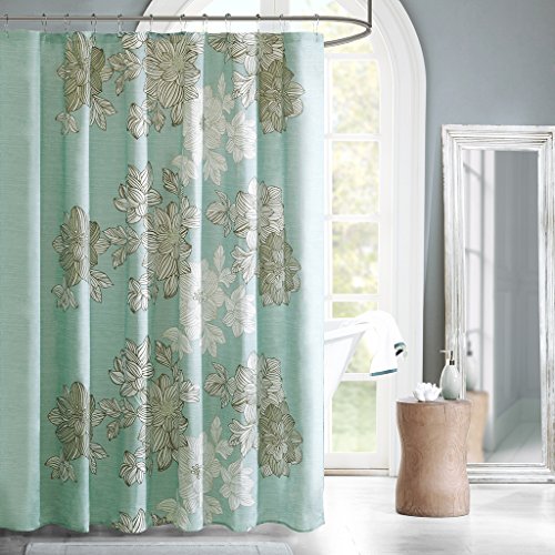 Home Essence Cornell Printed Shower Curtain