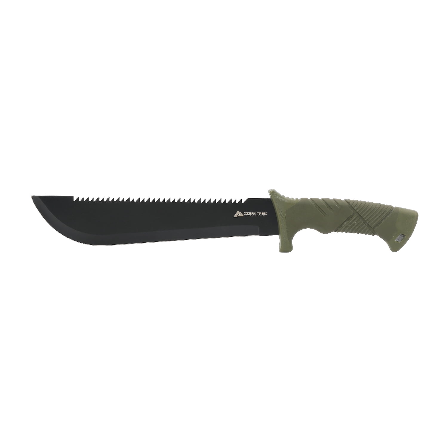 Ozark Trail 10" Sawtooth Machete with Sheath and Fire Starter