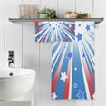 thumbnail image 4 of American Flag Towels Highly Absorbent Cotton Towels 2 Pack, Premium Spa & Hotel Quality Quick Dry Towel Set,54" x 27", 4 of 5