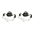 thumbnail image 1 of Wosthever Cabezas de nailon Entrenador de cuello Cabezas seguras Arnés para un entrenamiento eficaz Cabezas Ejercitador de arnés todo negro todo negro 2Conjunto, 1 of 6