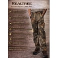 thumbnail image 4 of Realtree Camo 6-Pocket Cargo Hunting Pants for Youth and Kids | Durable, Lightweight Outdoor Appare | Size S-XL, 4 of 8