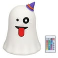 thumbnail image 4 of Lámpara de Noche LED Ticfox Sensor Táctil de Silicona 7 Cambio de Color 8leds Carga USB Luz de Noche Fantasma de Halloween con Control Remoto, 4 of 14