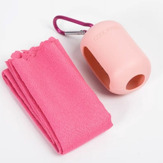 Storage Boxes with Lids Silicone Ice Towel Storage Box Cold-Sensing Square Design for Sports Drying and Outdoor Towel Organization