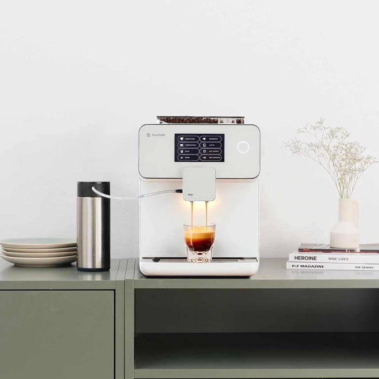 Restored Terra Kaffe TK-01 Super-Automatic Espresso Machine White