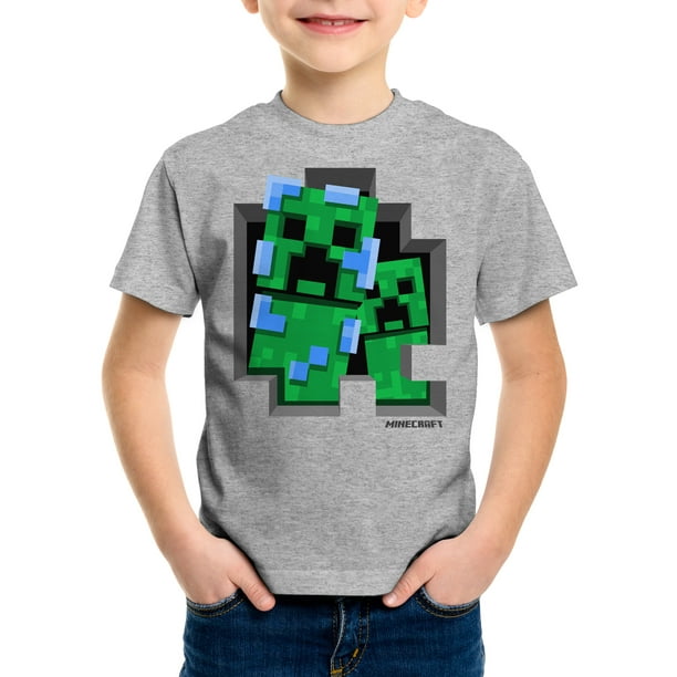 Minecraft Minecraft Boys 418 Charged Bobble Mobs CB Short Sleeve