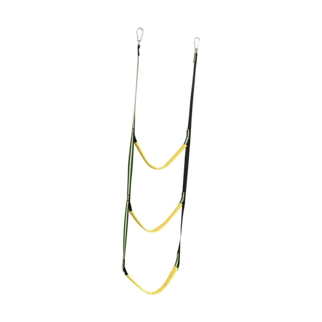 Almencla Boat Rope Ladder Boat Ladder Swim Ladder for Inflatable Boat Kayak Motorboat 92 cmx32 cm