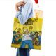 thumbnail image 4 of The Simpsons Bolso de tela con estampado de lienzo para mujer, bolsa de compras reutilizable y estética, con cremallera interior, regalo para mujer,38*45cm., 4 of 6