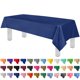thumbnail image 1 of Mantel desechable Grandipity de plástico azul marino (paquete de 6), 1 of 6