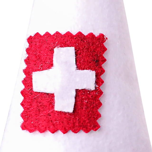 Adornos navideños para muñecas de enfermeras 2020, decoración navideña para el hogar, decoración navideña, regalos de Navidad, Feliz Año Kits de decoración para fiestas Blanco Femenino Bearachild HA000990-04