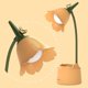 thumbnail image 5 of Lámpara de escritorio de flores Sensor táctil infantil que atenúa la mesita de noche Amarillo ABS, 5 of 9