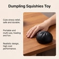 thumbnail image 5 of Aoznliie Squeeze Balls Stress Toys, Dumpling Shape Fidget Toys Upgraded Fidget Ball for Office Home, Relaxation Gift, 2.5in, 5 of 9